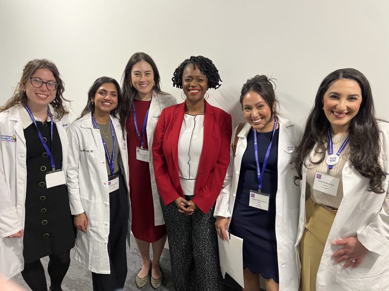 AAP-CA Advocates with Senator Smallwood-Cuevas